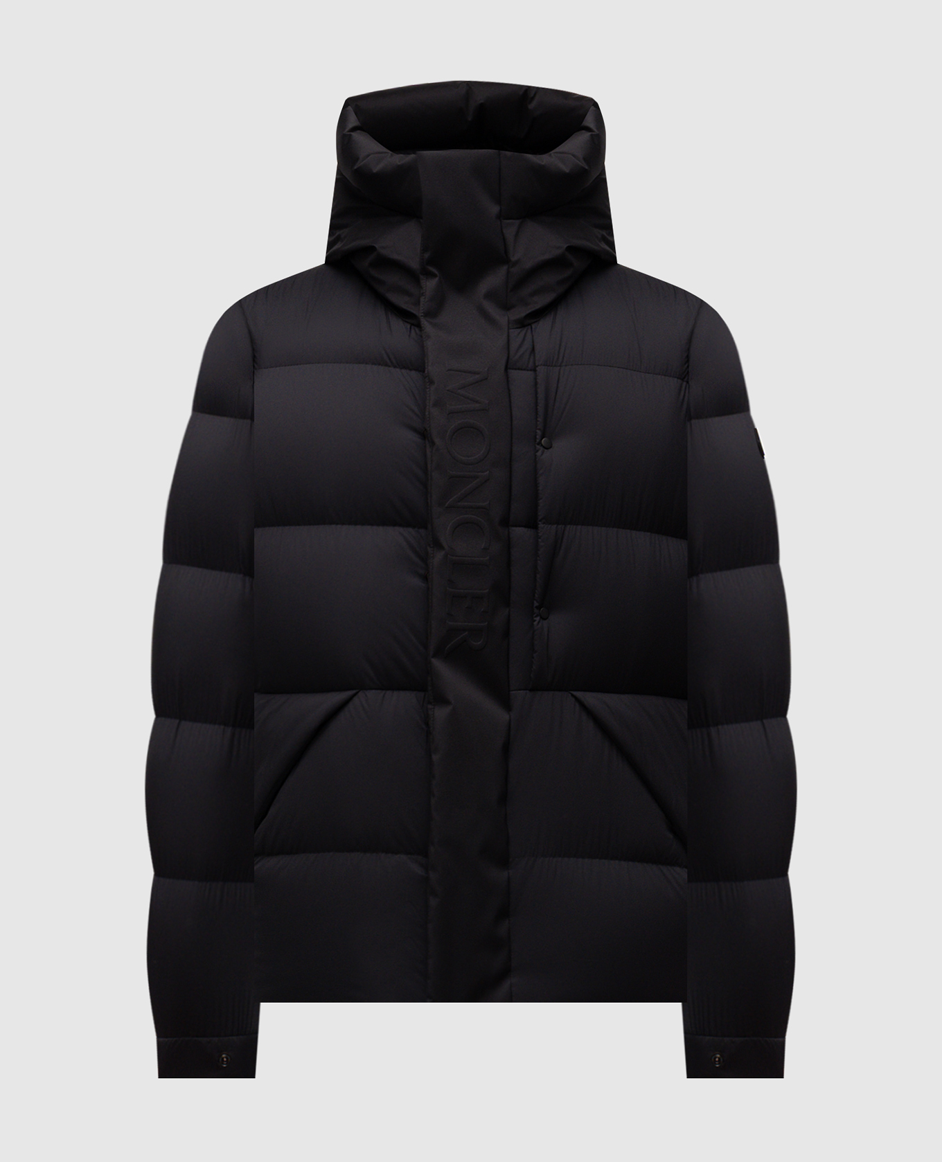 Moncler - Черный пуховик Madeira с логотипом K20911A0024953333