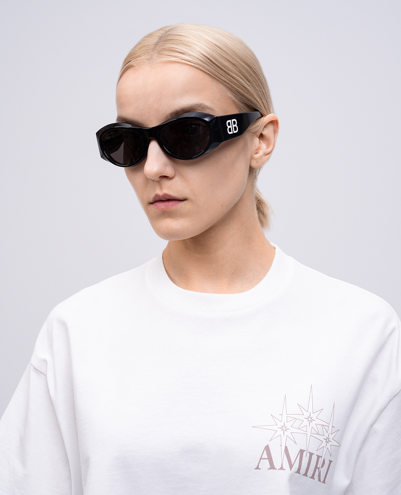 Balenciaga - Черные очки BB 812629T0039 купить в Symbol