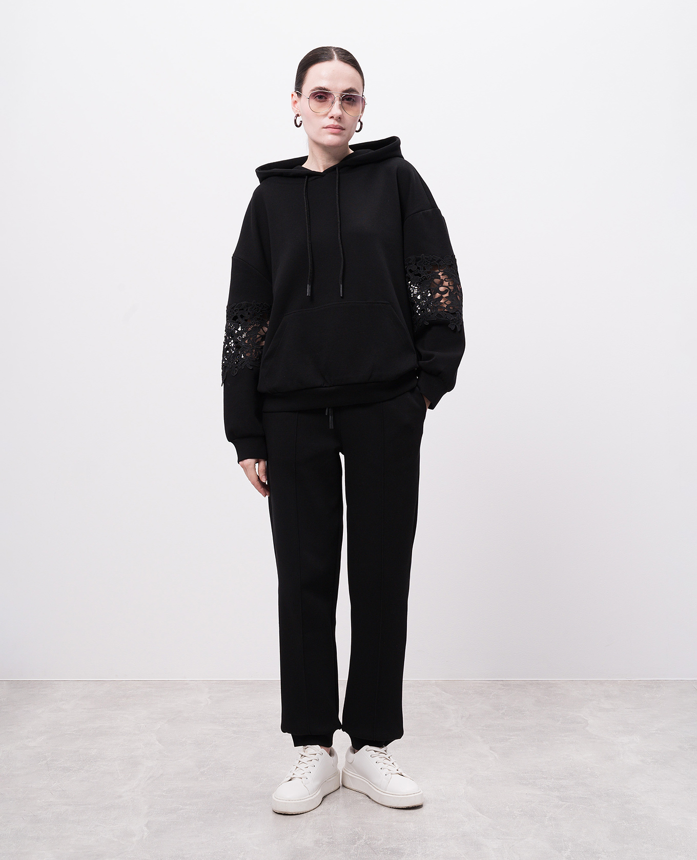 T00167 __sua810様 Twinset - Блуза цвета айвори с рюшами 261TP2073 купить в Symbol