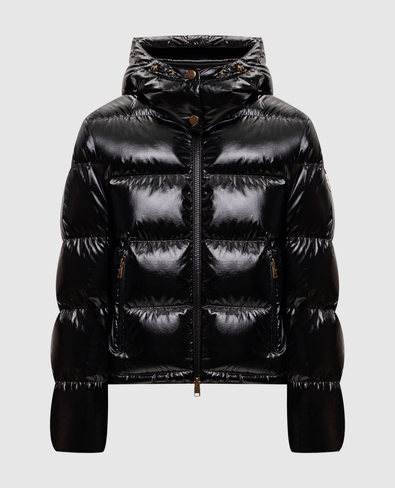 Moncler - Черный укороченный пуховик Niveole L20931A00031597EU