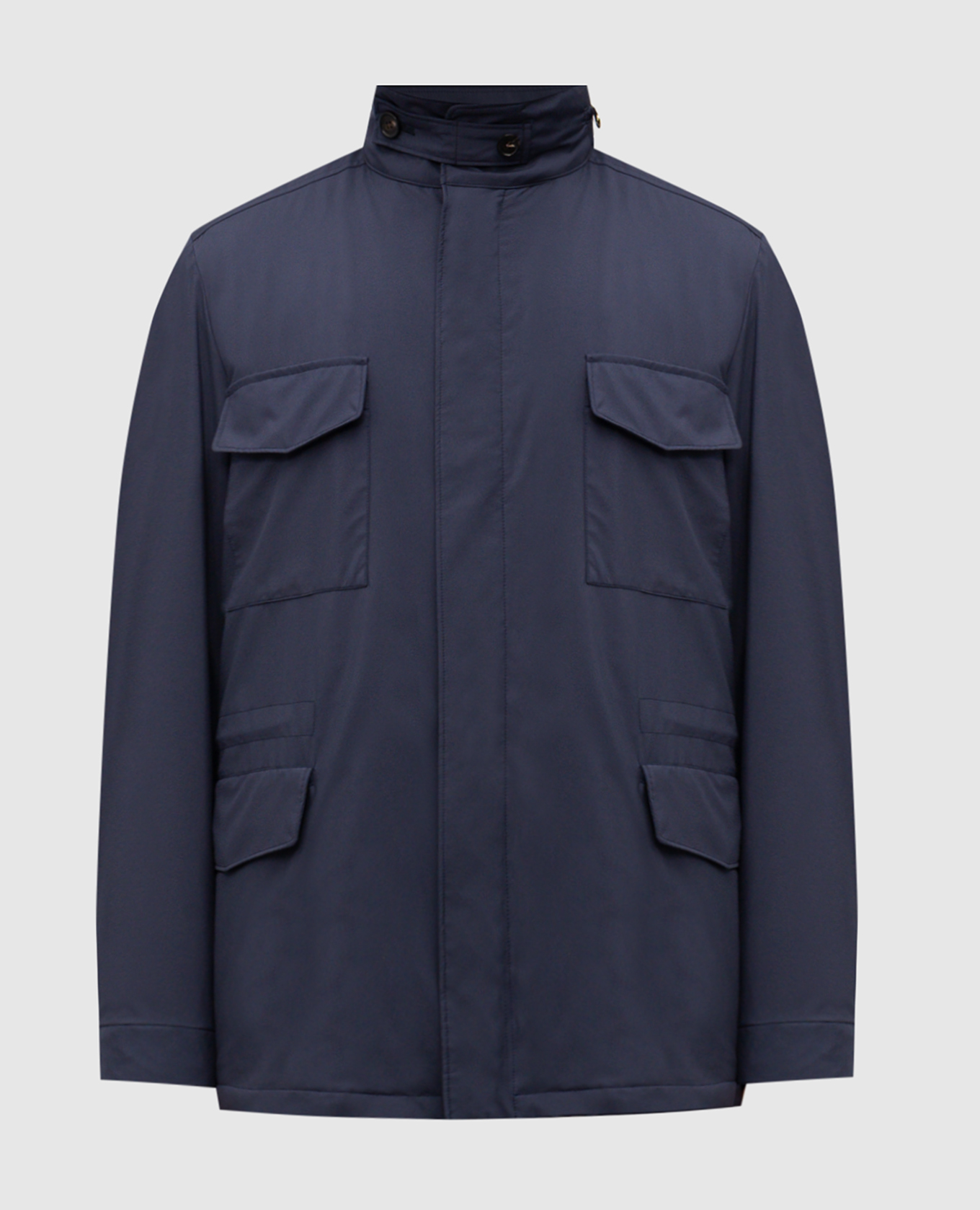 Loro Piana - Синяя утепленная куртка FAM3293 купить в Symbol
