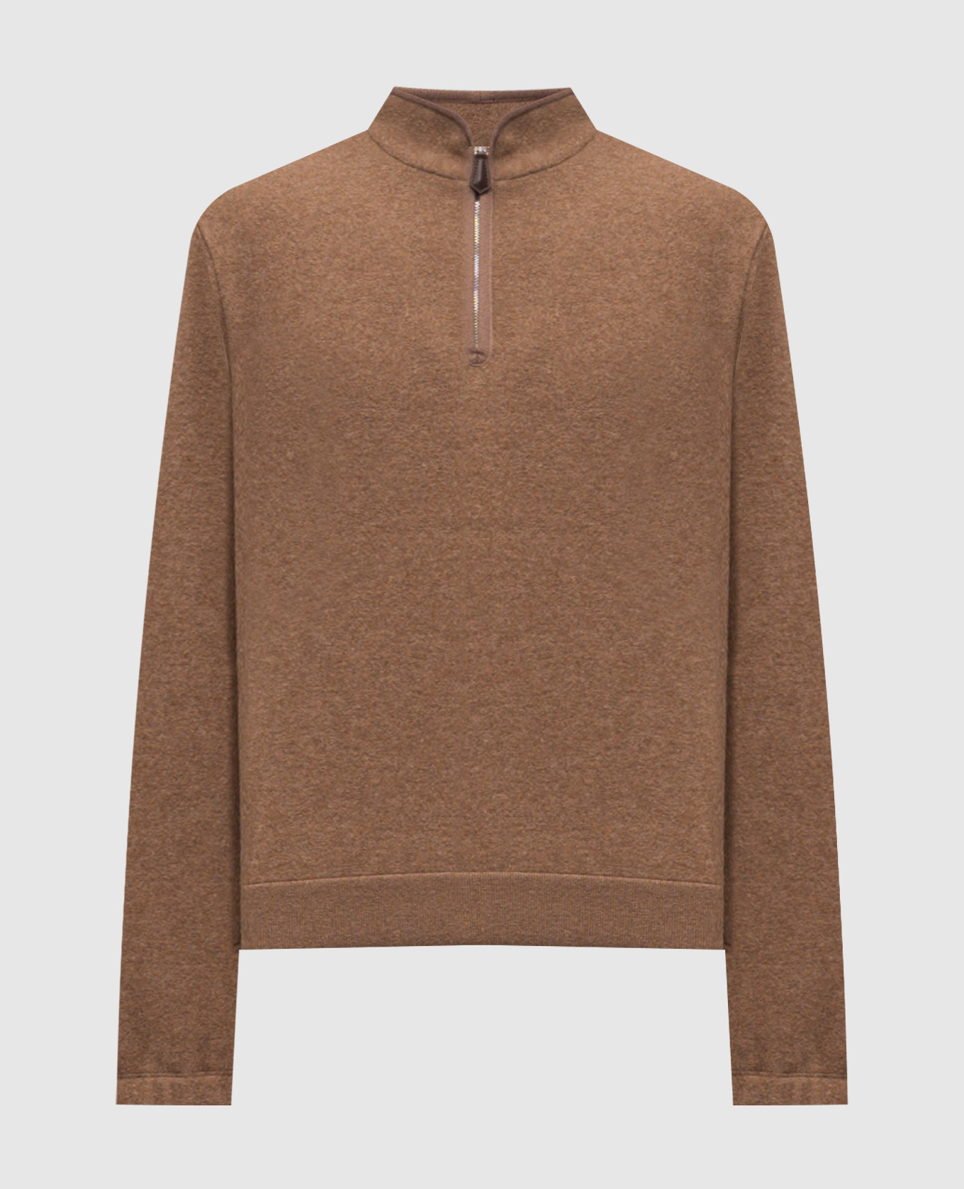 Loro Piana - Коричневый свитер North Woods с шерстью FAP7561